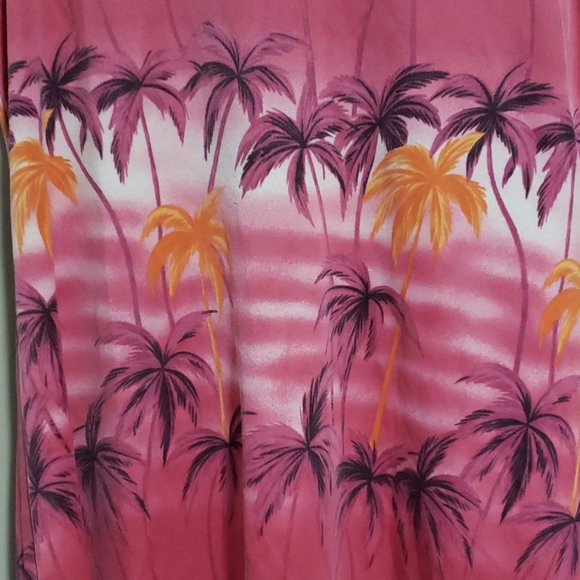 BaBa Hawaii Girls Palm Tree Dress Sz 10 - Picture 6 of 6